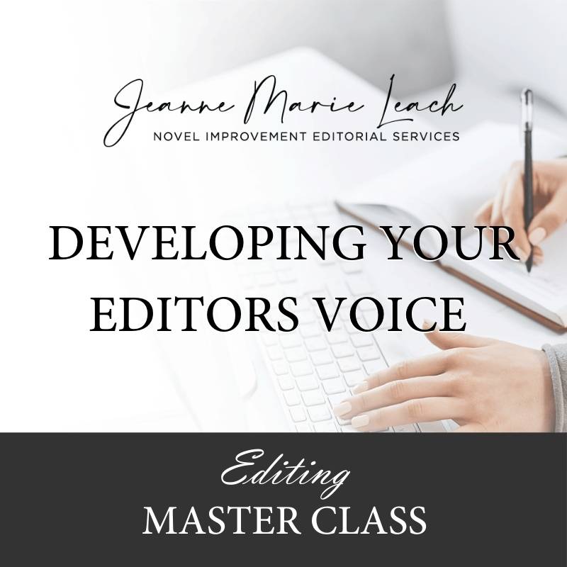 Developing Your Editors Voice